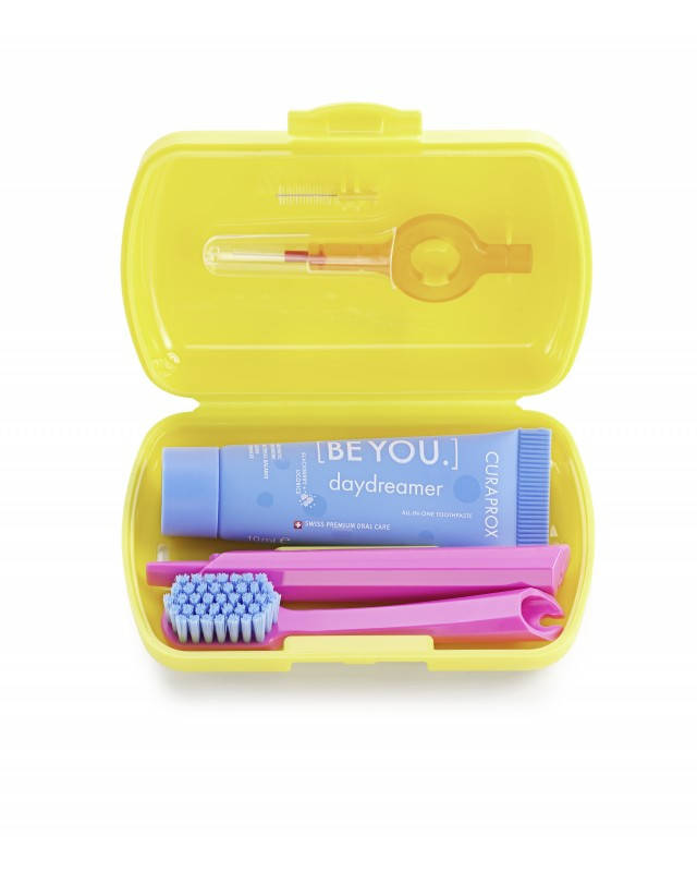 

Дорожный набор CURAPROX [BE YOU.] YELLOW (Желтый)