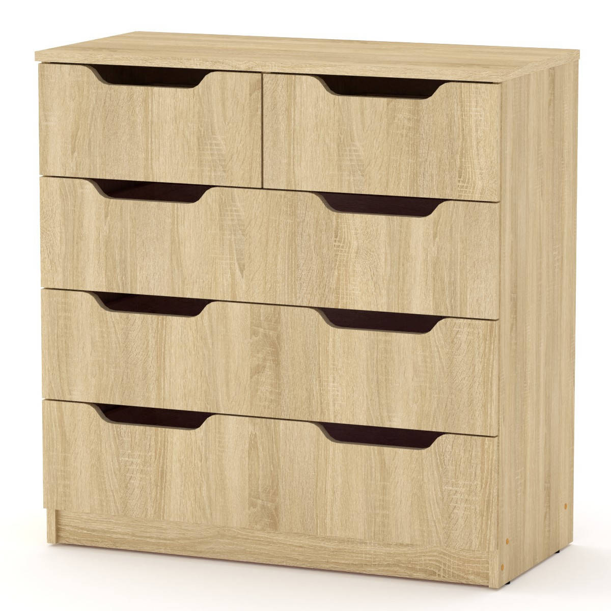 

Комод 2+3М (810х380х828) СОНОМА