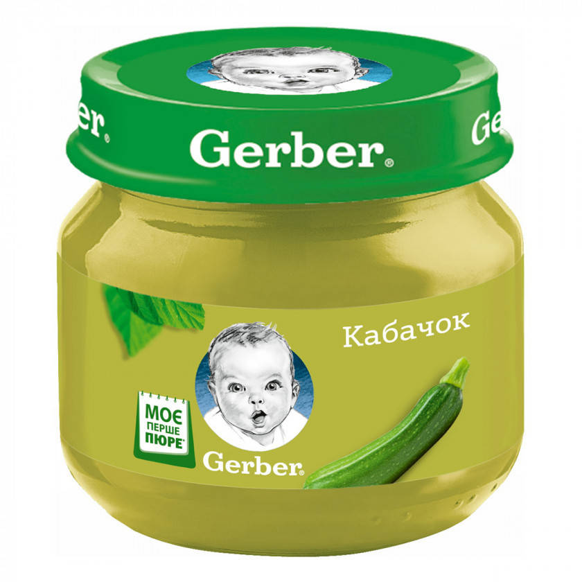 

Пюре Gerber Кабачок, 80г