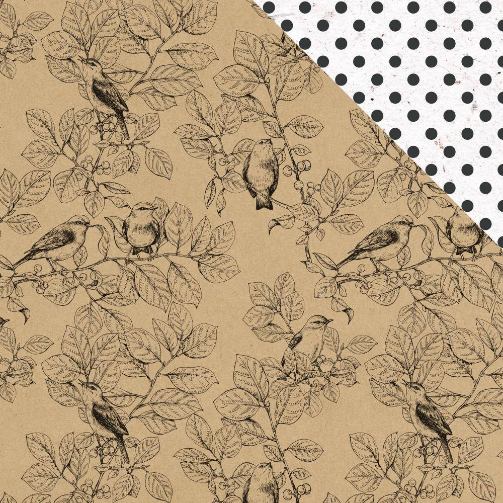 

Папір двосторонній - XO - Everlasting - Kaisercraft - 30x30