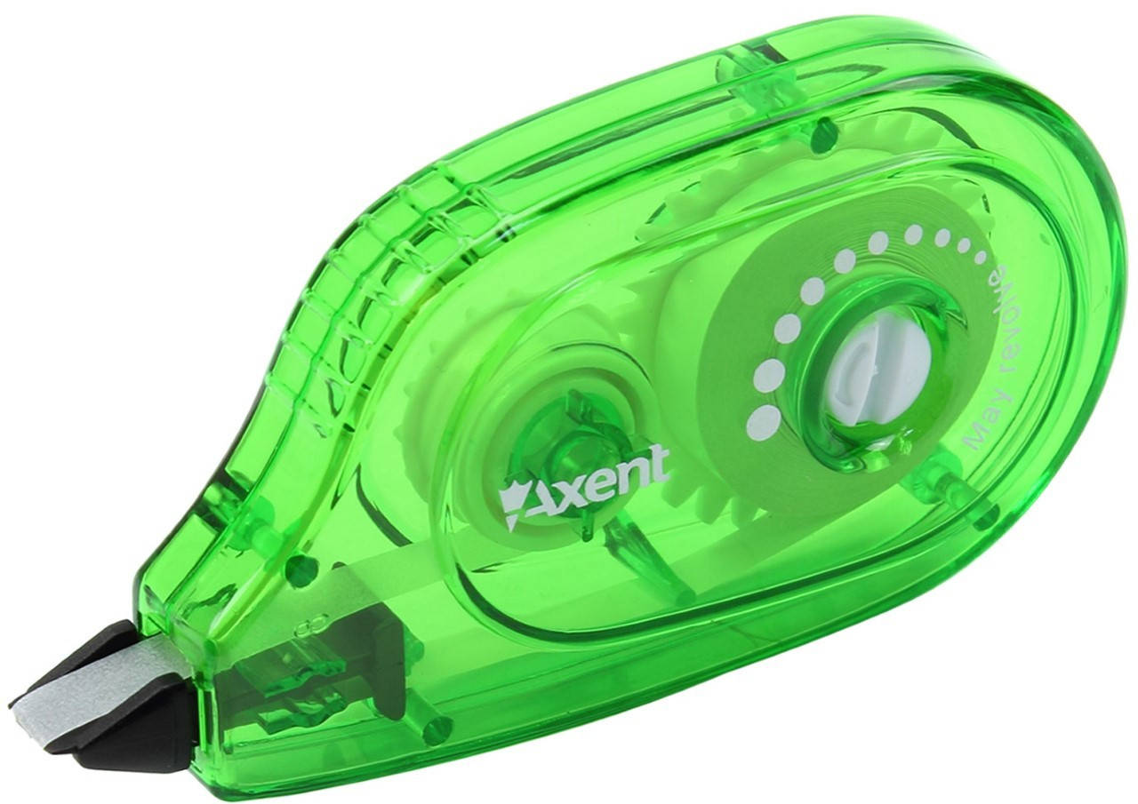 

Коректор стрічк. "Axent" 5ммх6м,зелений №7009-04(1)(48)
