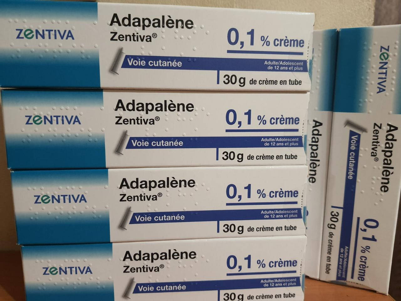

Адапален крем 0,1% Adapalene 0.1% (30 грм), пр-во Франция.