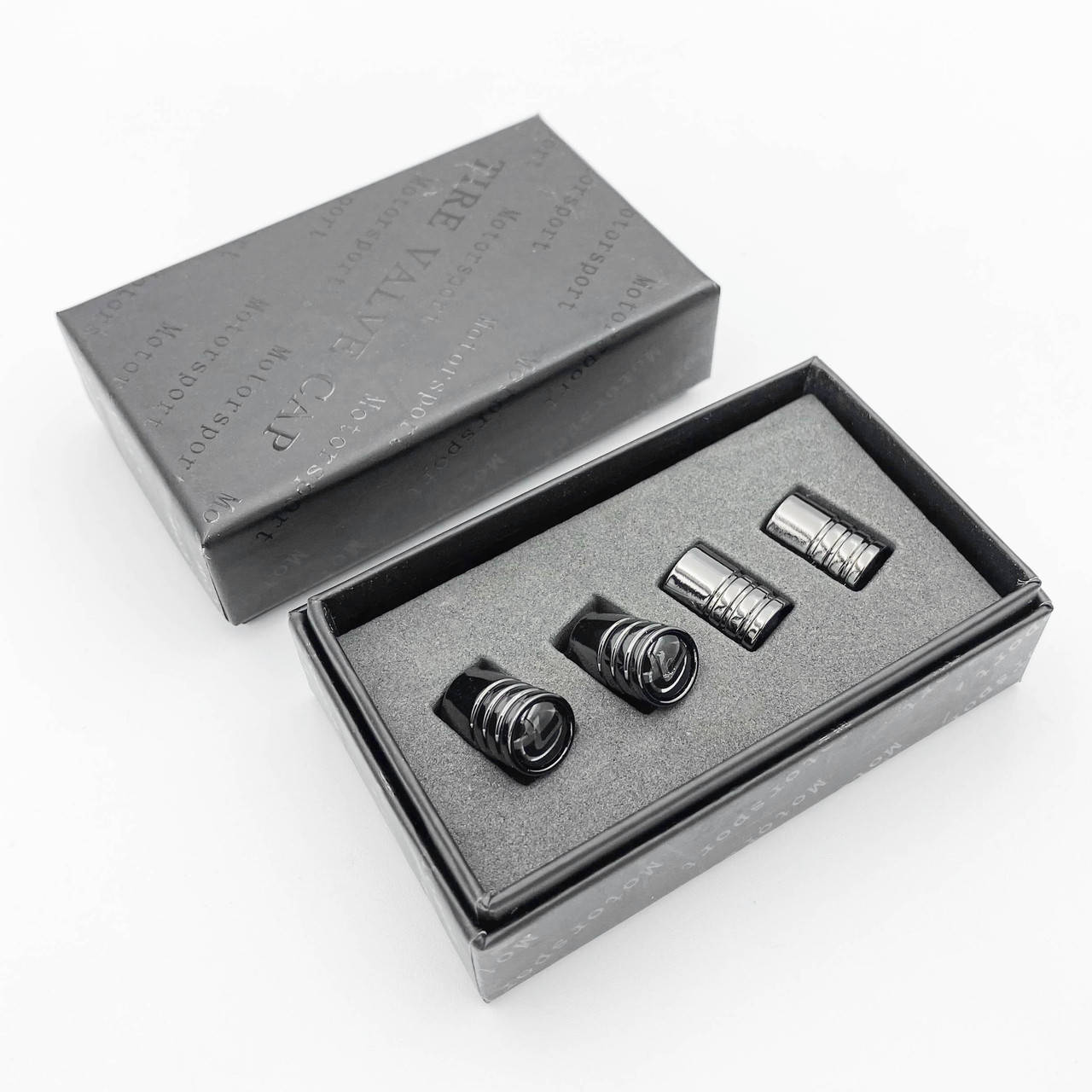 

Защитные колпачки на ниппеля Lexus (Лексус) 4 шт Черные