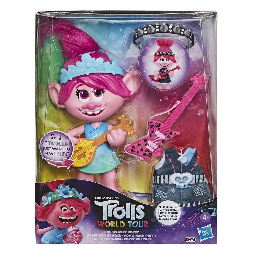 

Кукла Тролли Поющая Розочка TROLLS E9411