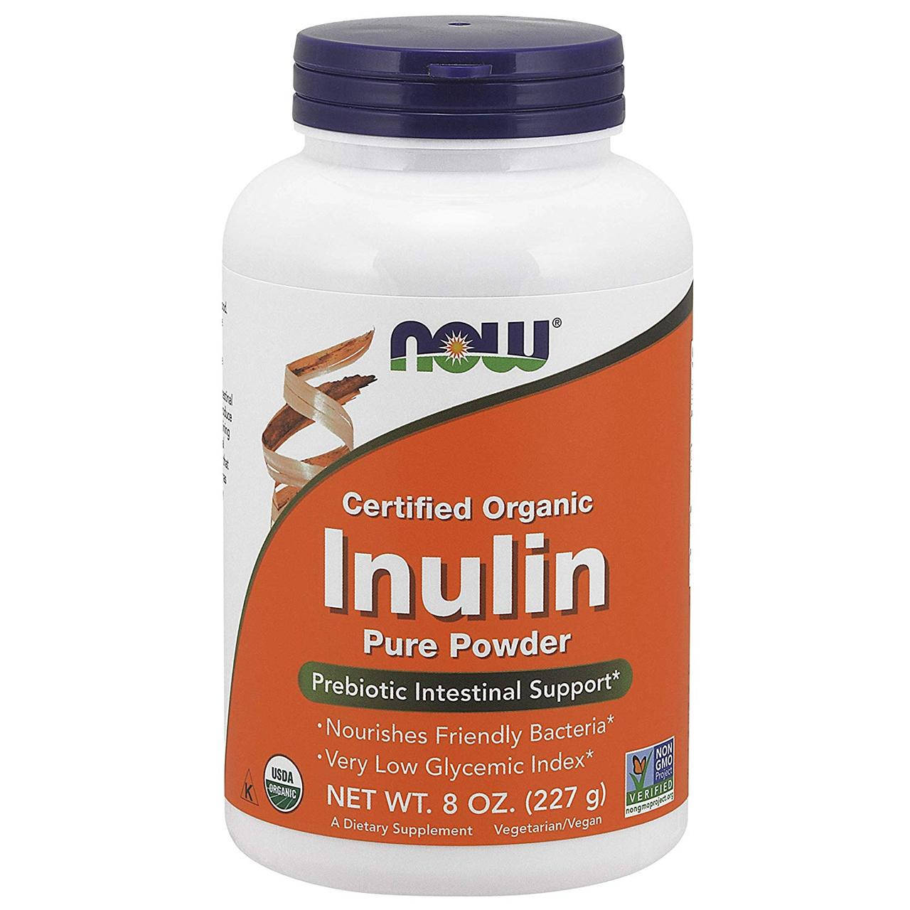 

Харчова добавка NOW Foods Inulin Pure Powder 227 g