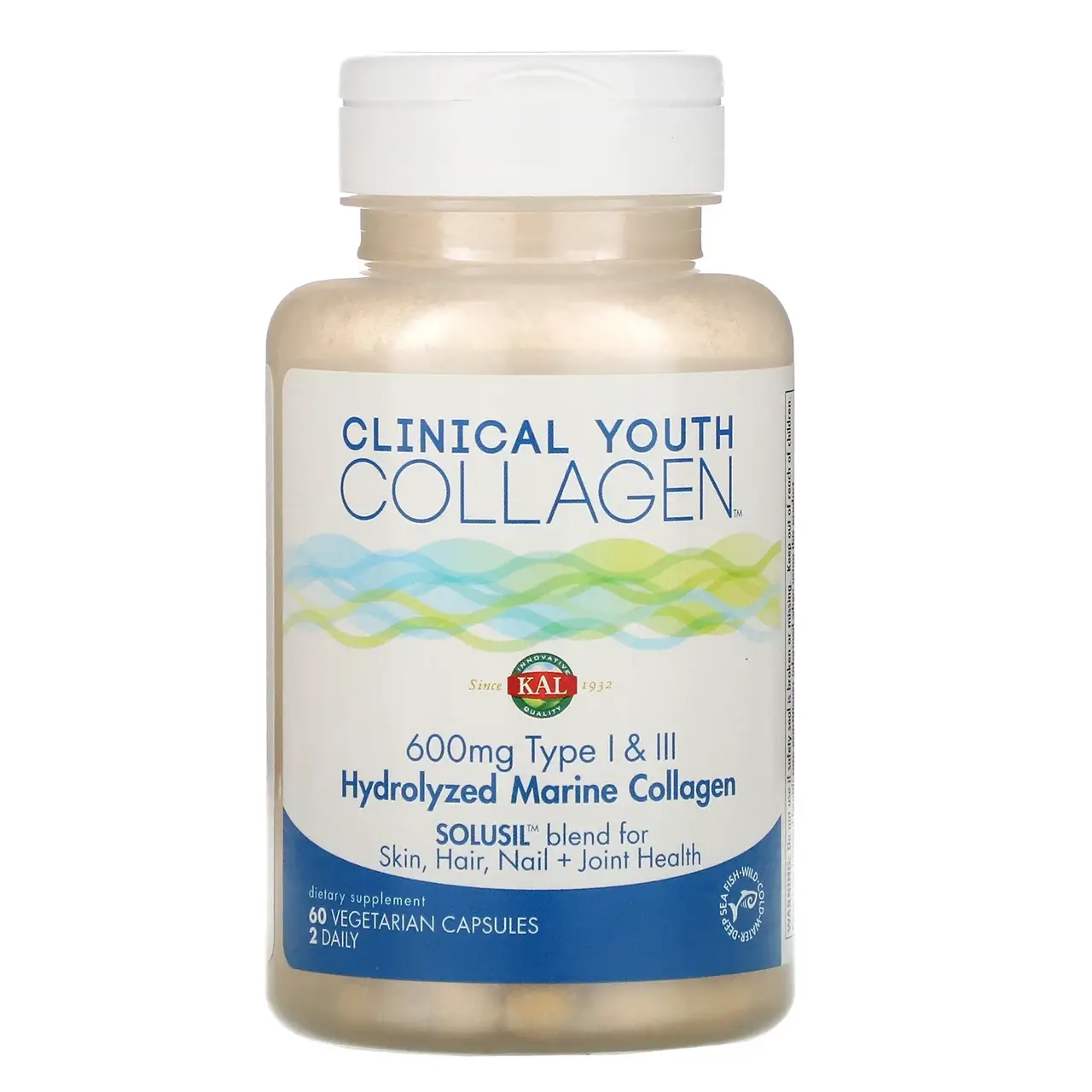 

Коллаген омолаживающий, Youth Collagen, KAL, 60 кап. (CAL-40696)