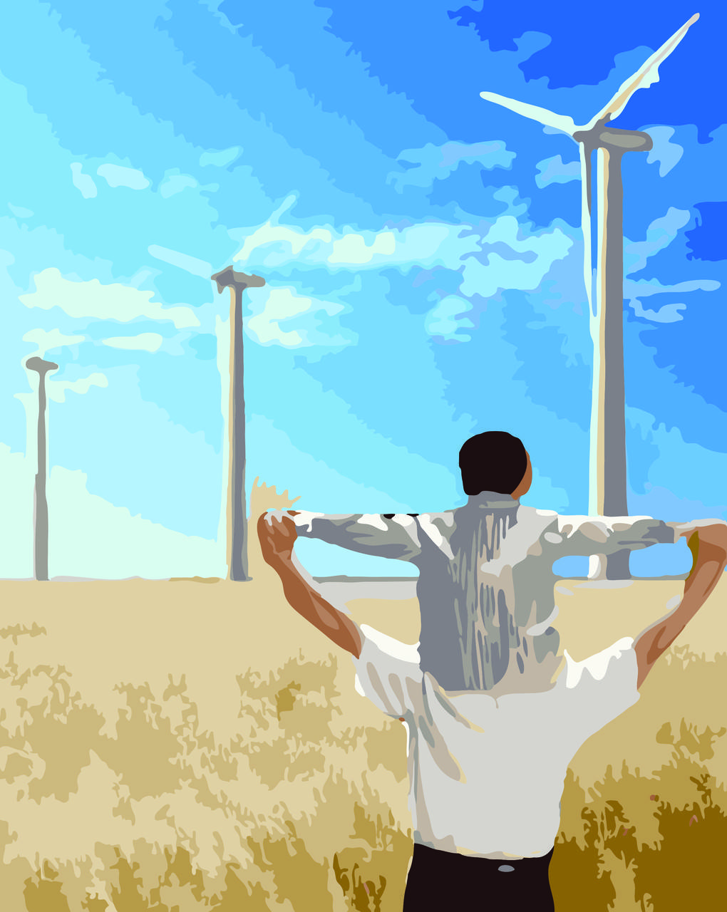 

Картина по номерам D0062 Энергия, 40x50 см., Домашнее искусство