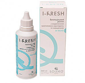 

Раствор для контактных линзы Soleko I-Fresh 360 ml