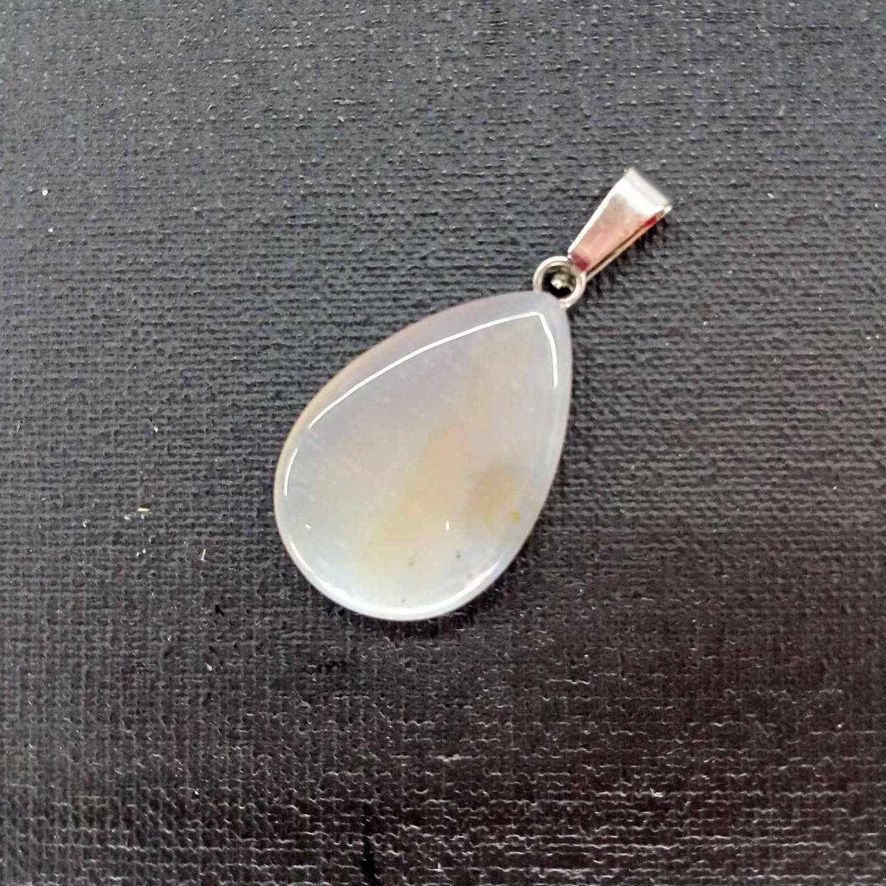 

Кулон Капля Агат Дымчатый 2,5х1,7см (+-)
