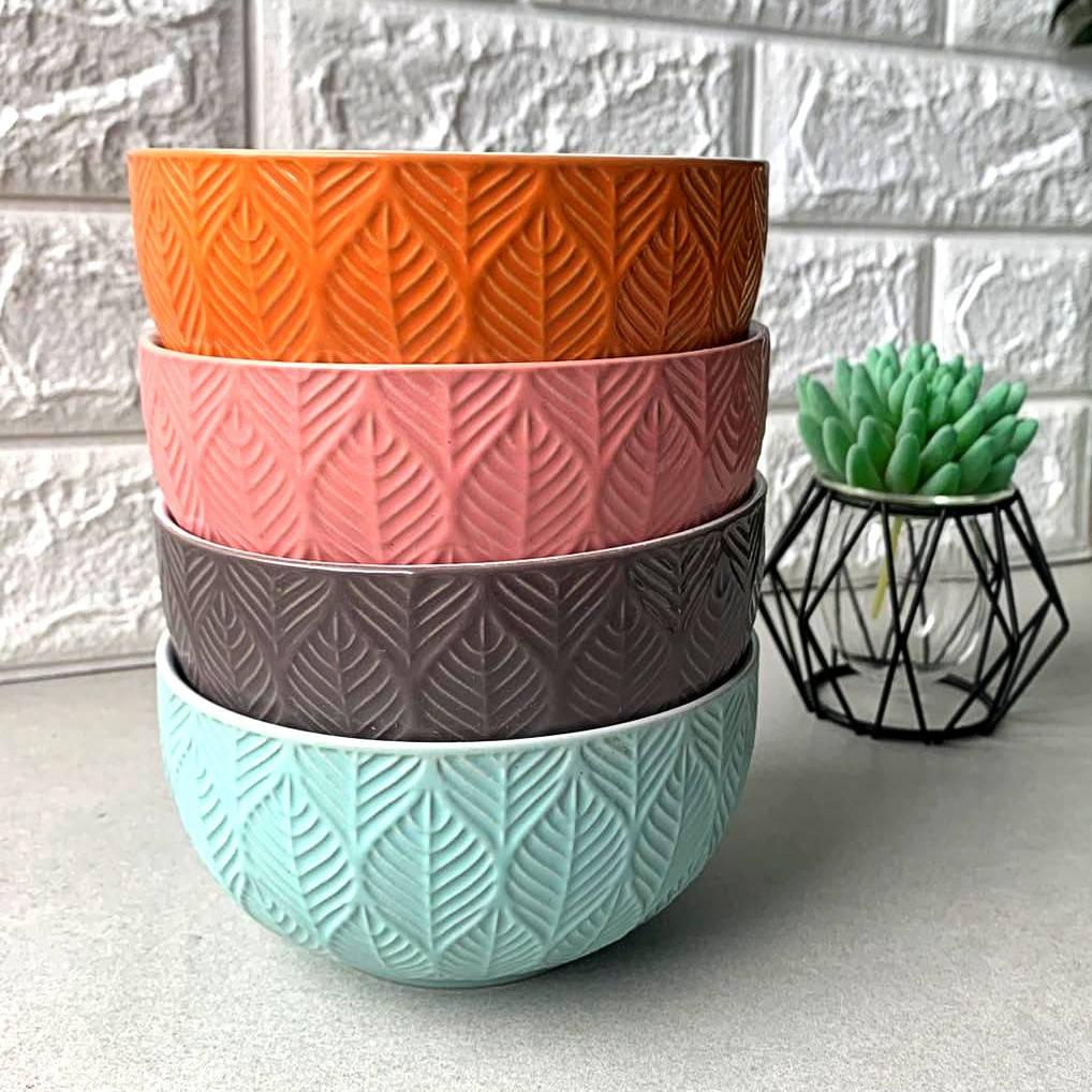 

Разноцветная керамическая миски 500 мл HLS