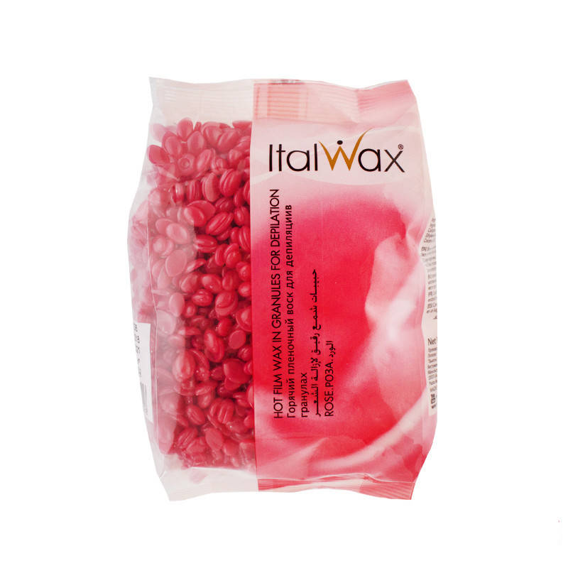 

Воск для депиляции гранулированный ItalWax, 500 г - роза