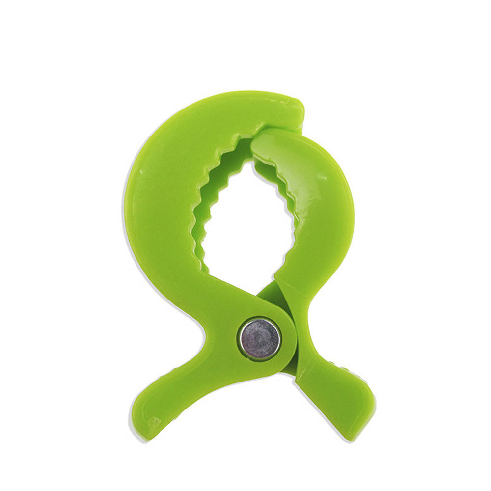 

Дополнительный держатель на коляску клипса для игрушек, зажим, краб, крабик салатовый