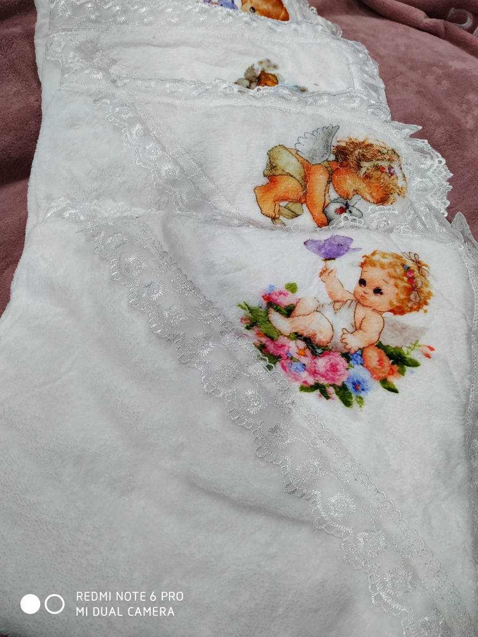

Крыжмо для крещения Ангелочек