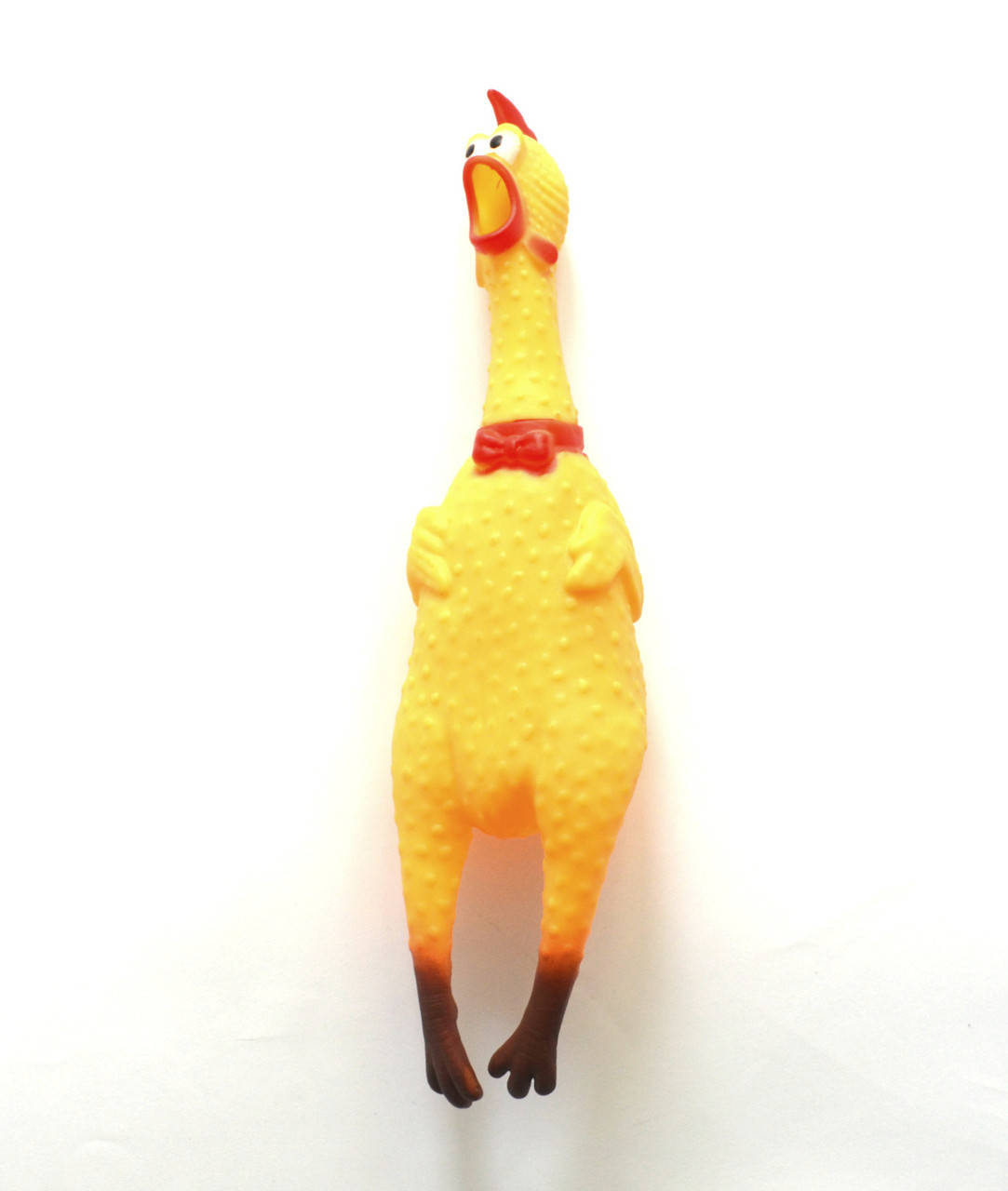 

Игрушка кричащая резиновая курица Trixie Crazy chicken желкая, Желтый