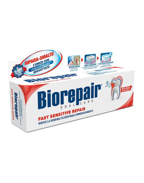 

Зубная паста BioRepair «Быстрое избавление от чувствительности» 75 мл
