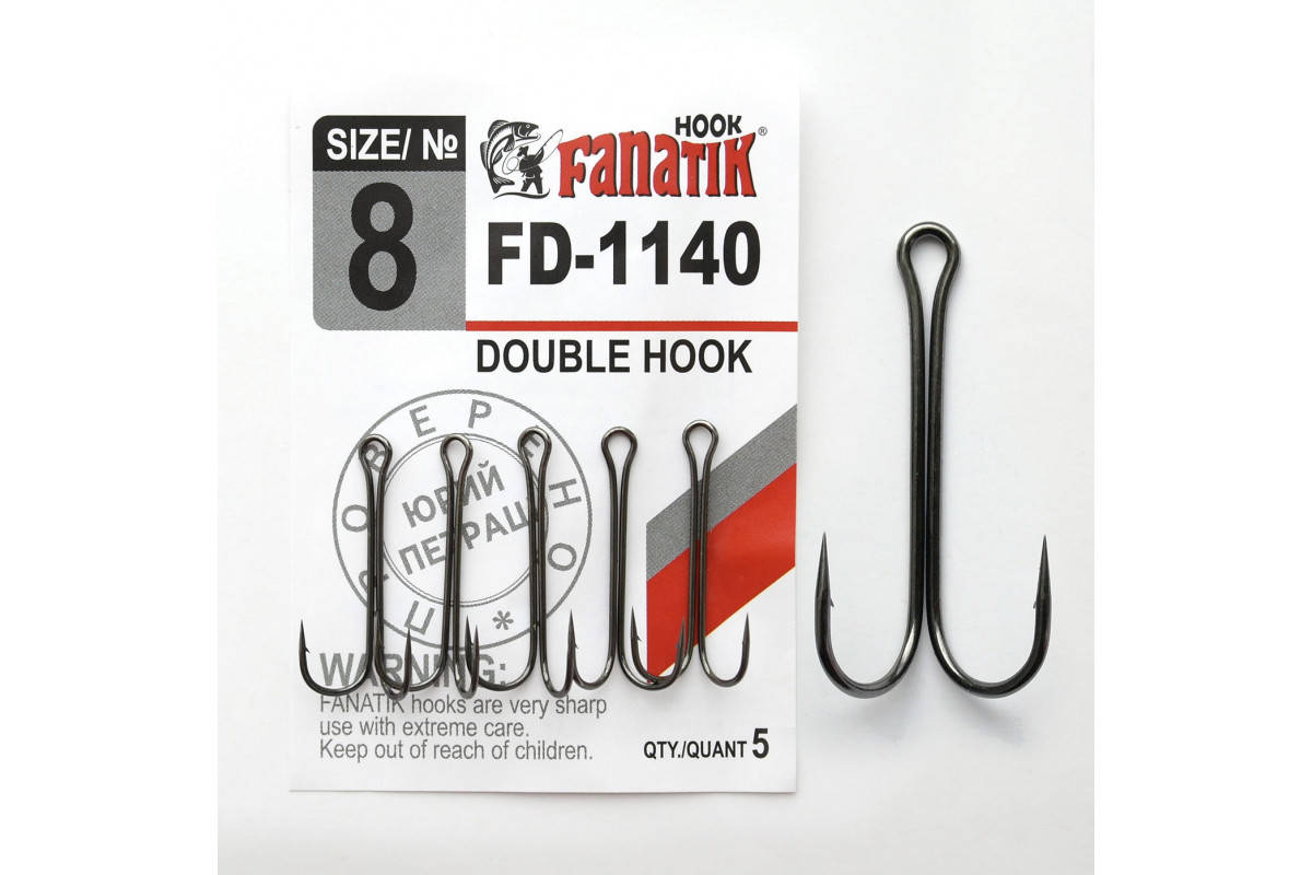 

Двойной крючок Fanatik №8