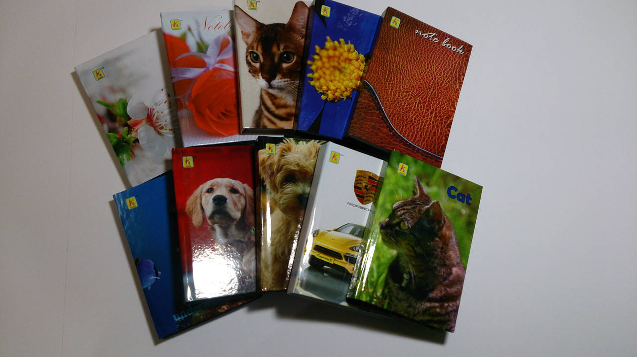 

Блокнот А6 48 листов твердая обложка