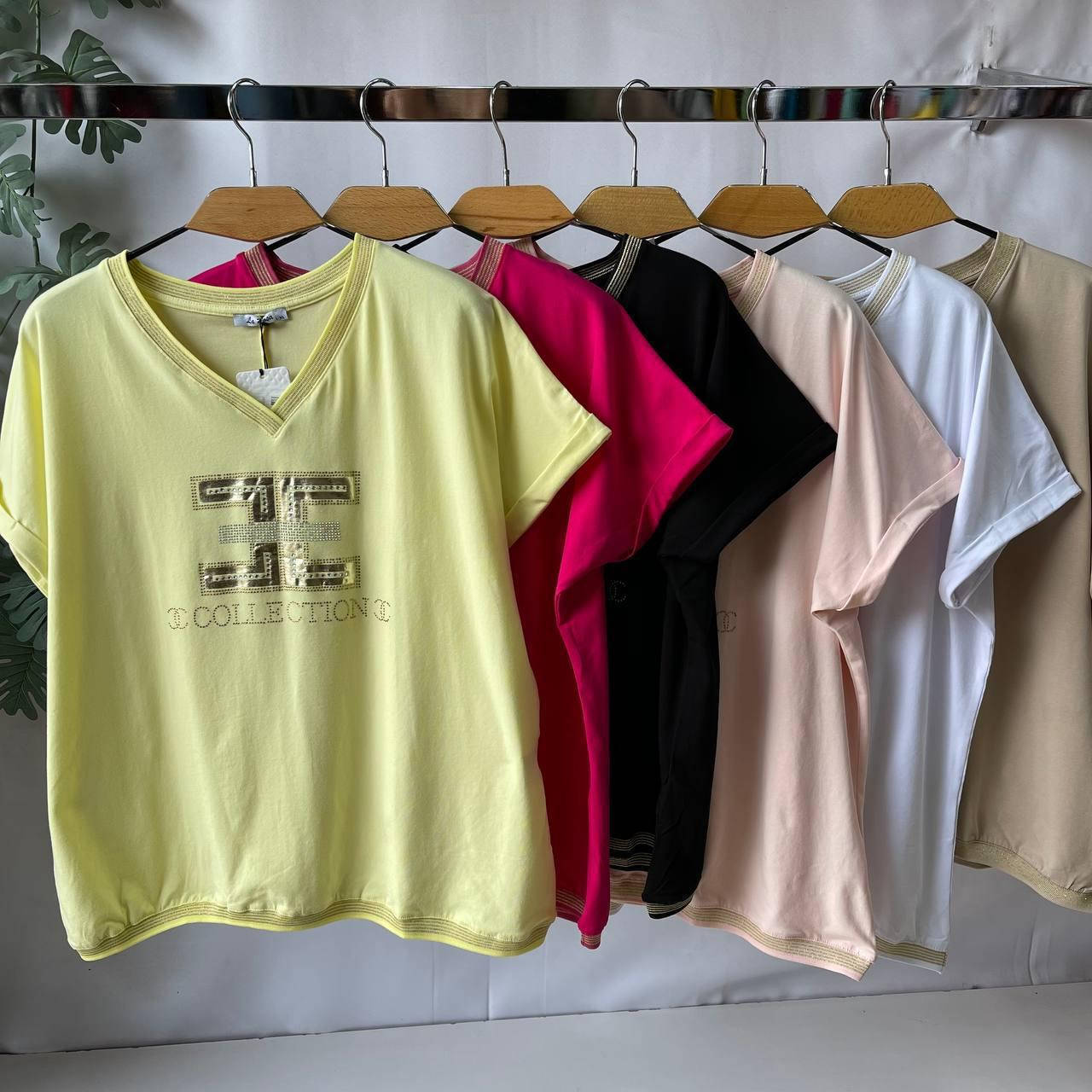 

Женская футболка плотный хлопок размеры 54/56 56/58 женские футболки и майки, Белый