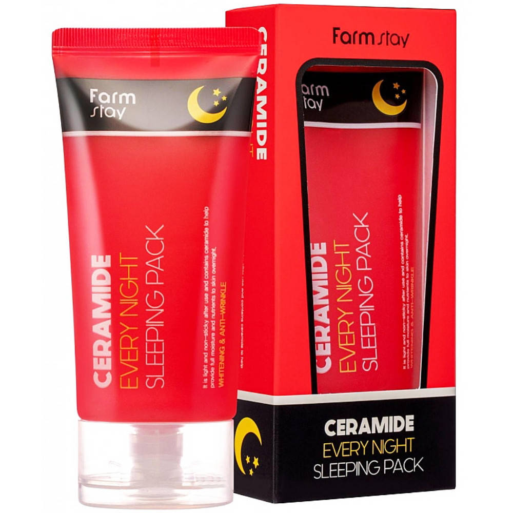 

Восстанавливающая ночная маска для лица с церамидами Farmstay Ceramide Every Night Sleeping Pack 120 мл