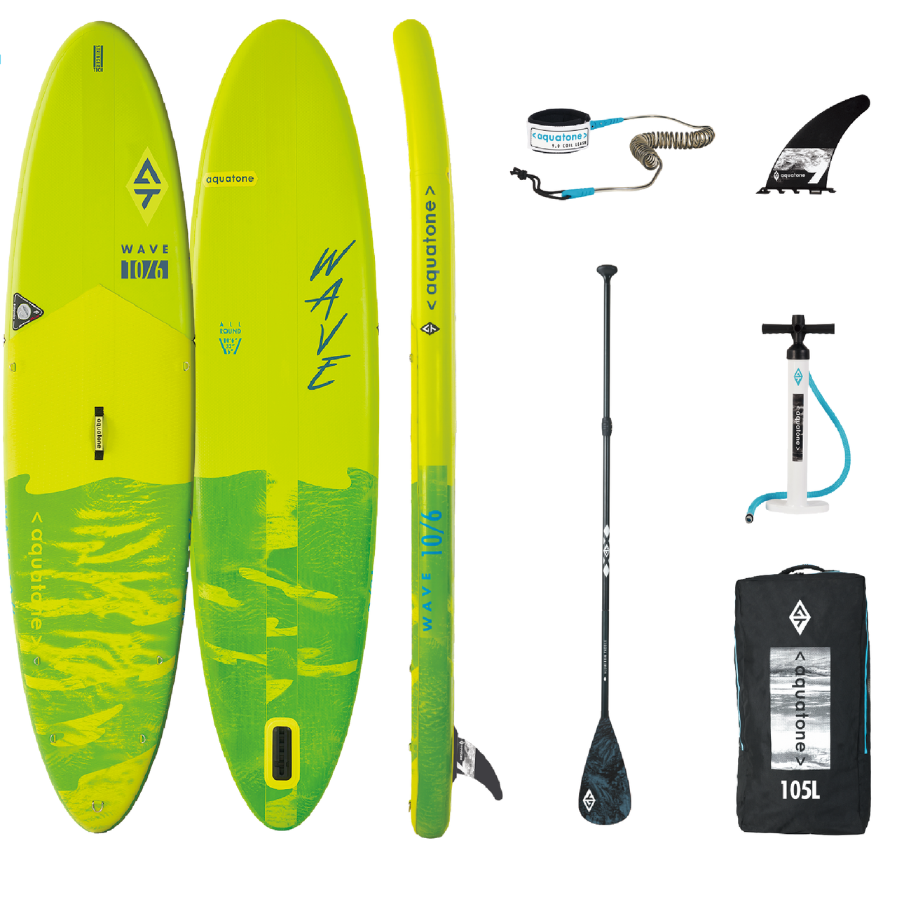 

Универсальная надувная SUP доска Aquatone Wave 10.6 2021
