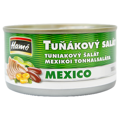 

Салат з тунця Хаме мексиканський Hame mexico 185g 24шт/ящ (Код : 00-00010120)