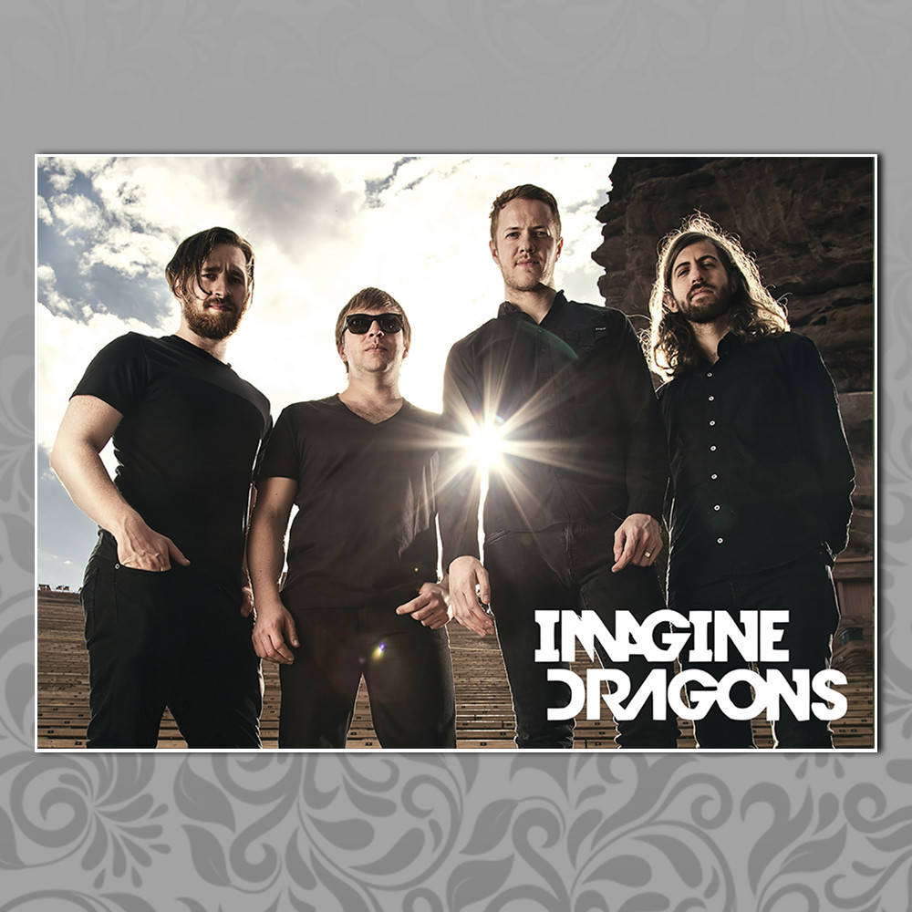 

Плакат Рок Imagine Dragons