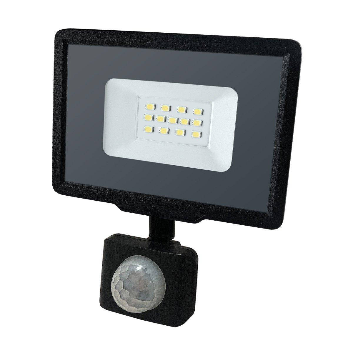 

LED прожектор с датчиком движения Biom 10W 6500K IP65 S5-SMD-10-SLIM-S 14582