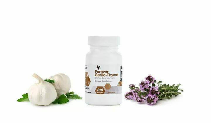 

Форевер Чеснок-Тимьян (Чабрец), Forever Garlic-Thyme, 100 капсул