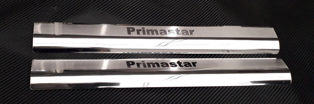 

Накладки на пороги Nissan Primastar нержавейка, 2шт
