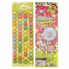 

Жвачки Crazy Candy factory Bubble Gum Balls Strips 56s 140 g