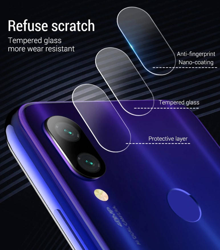 

Защитное стекло для камеры Xiaomi Redmi Note 7 цвет Прозрачный