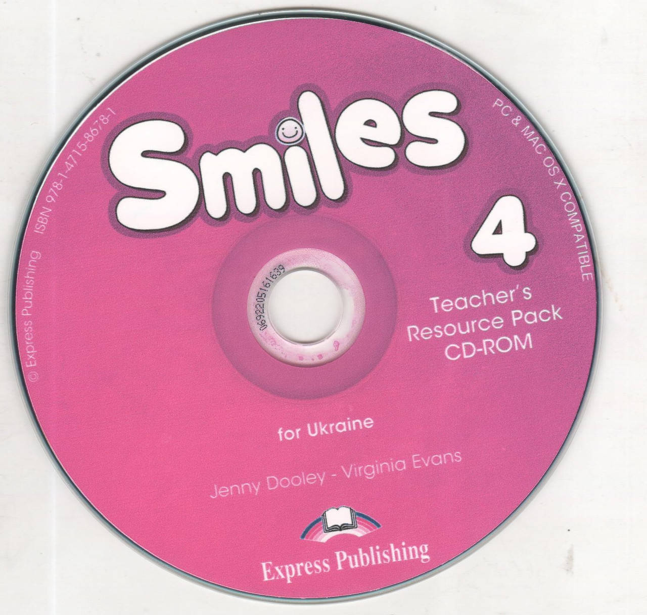

Диск Smiles for Ukraine 4 Teacher's Resource CD-ROM