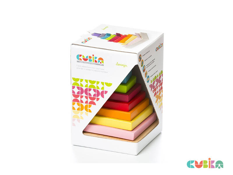 

Развивающая игрушка Cubika Пирамидка LD-5