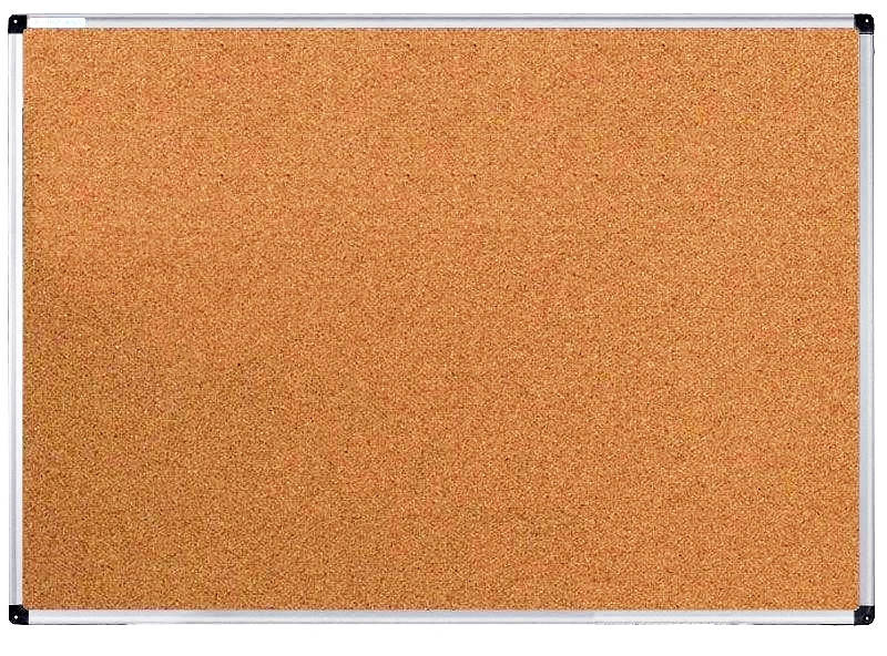 

Доска пробковая 65х100 cм. UkrBoards в алюминиевой рамке (UB65x100C)