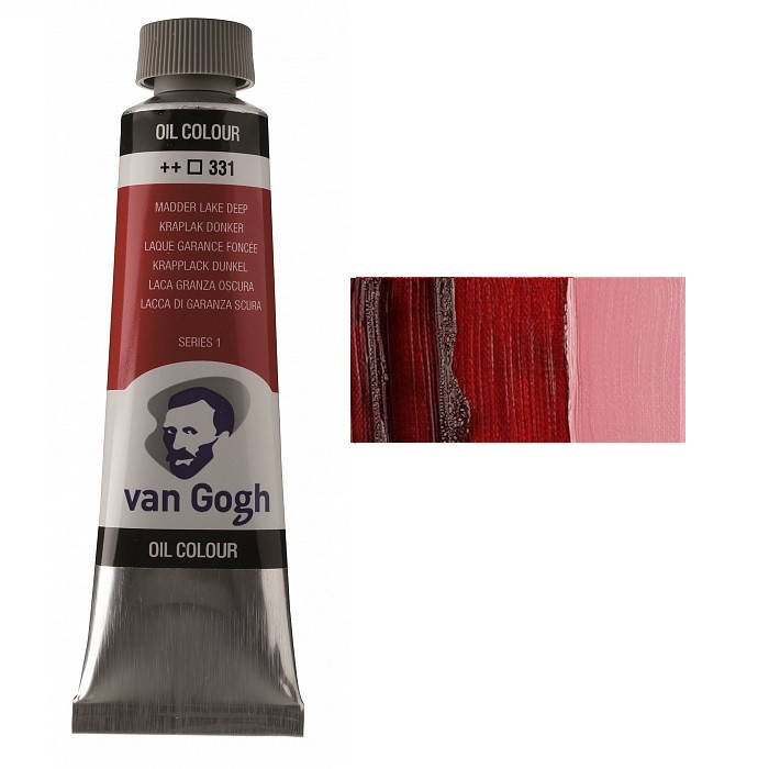 

Краска масляная Van Gogh (331) Мареновый красный темный, 40 мл, Royal Talens