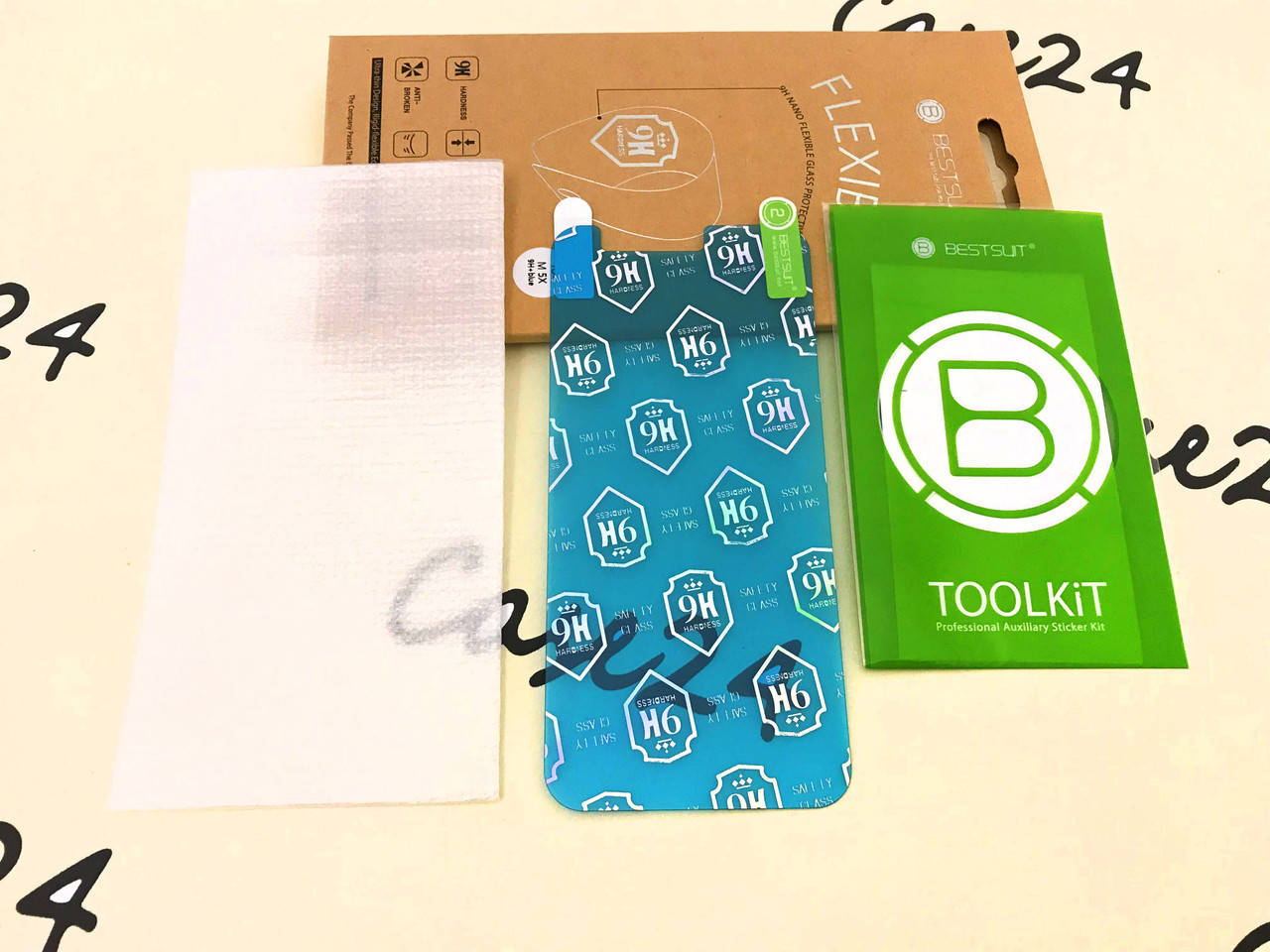 

Защитное гибкое стекло Bestsuit Flexible для Xiaomi Mi A1