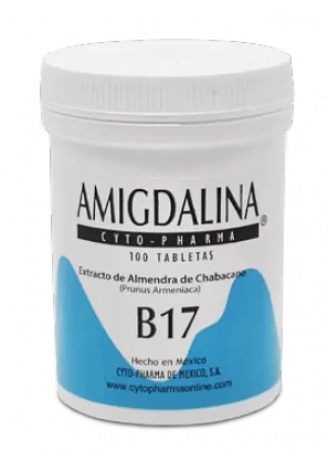 

Витамин B17, Amygdalin, Cyto Pharma, 100 мг, 100 таблеток (CYTO-B17100100)
