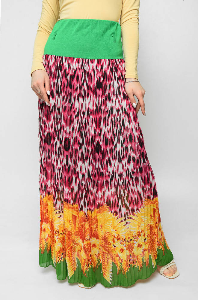 

Юбка женская малиновая размер 42-44 141401S, Малиновый