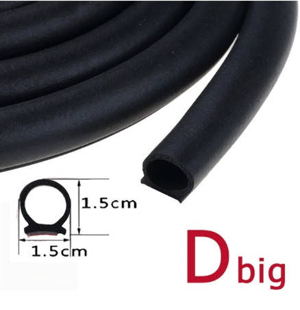 

Универсальный уплотнитель для автомобильной двери, резиновая шумоизоляция двери автомобиля D big