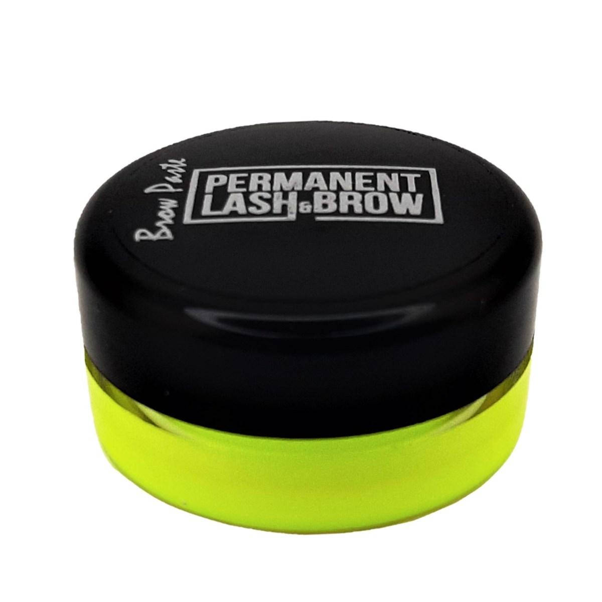 

Неоновая паста для бровей Permanent lash&brow лимонная, 5г.