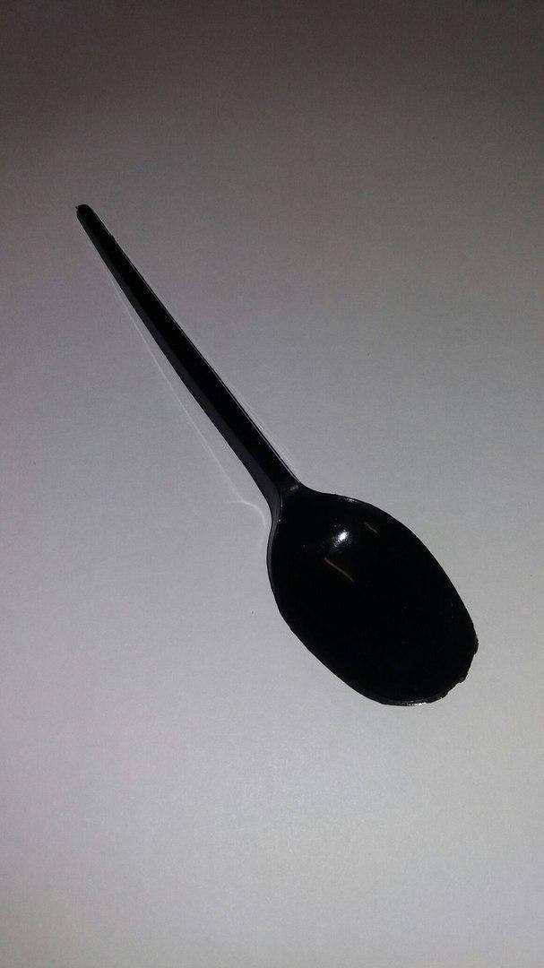 

Ложка Одноразовая Пластиковая черная Юнита(100 шт)Столовая Стекловидная Стеклоподобная