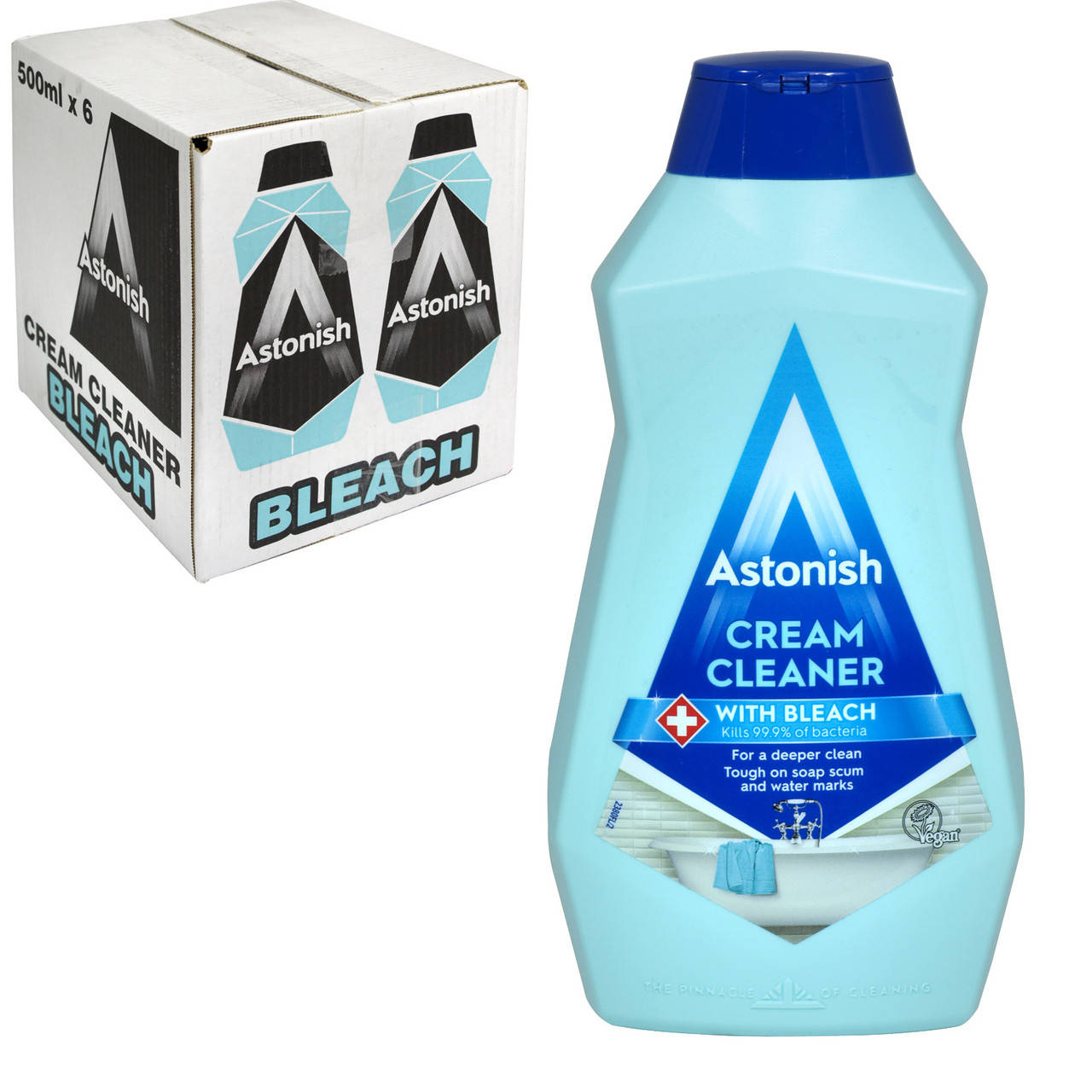 

Astonish Bleach Cream Cleaner — Очищающий Крем С Отбеливателем, 500 Мл.