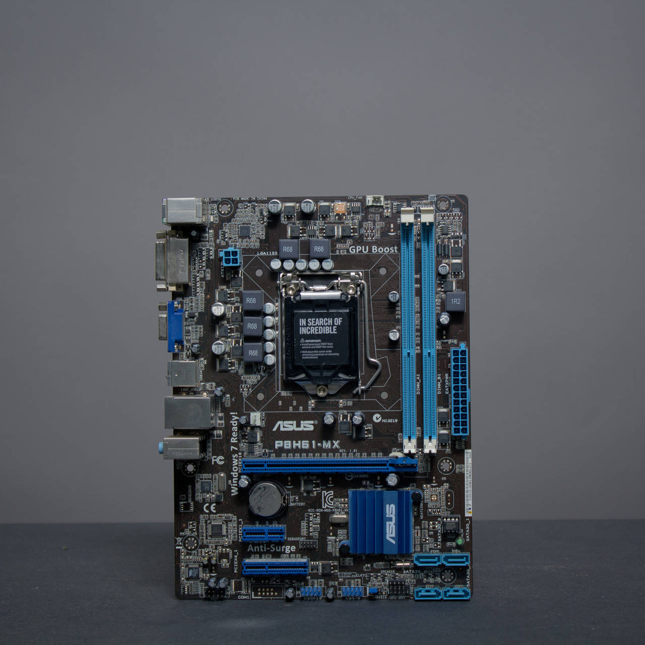 

Материнская плата ASUS P8H61-MX LGA 1155 (P8H61-MX) Б/У