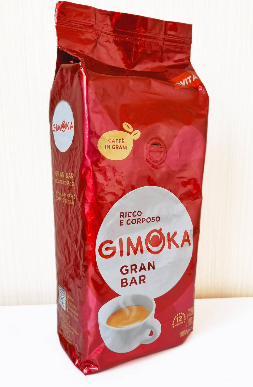 

Кофе в зёрнах Gimoka Gran Bar 1 кг Италия
