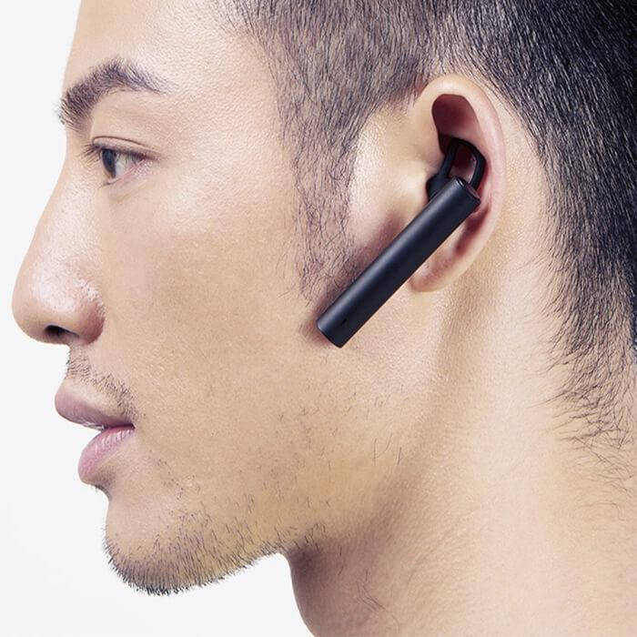 

Гарнитура Xiaomi Mi Bluetooth Headset Youth Edition Black, управление голосом, переключение треков, Черный