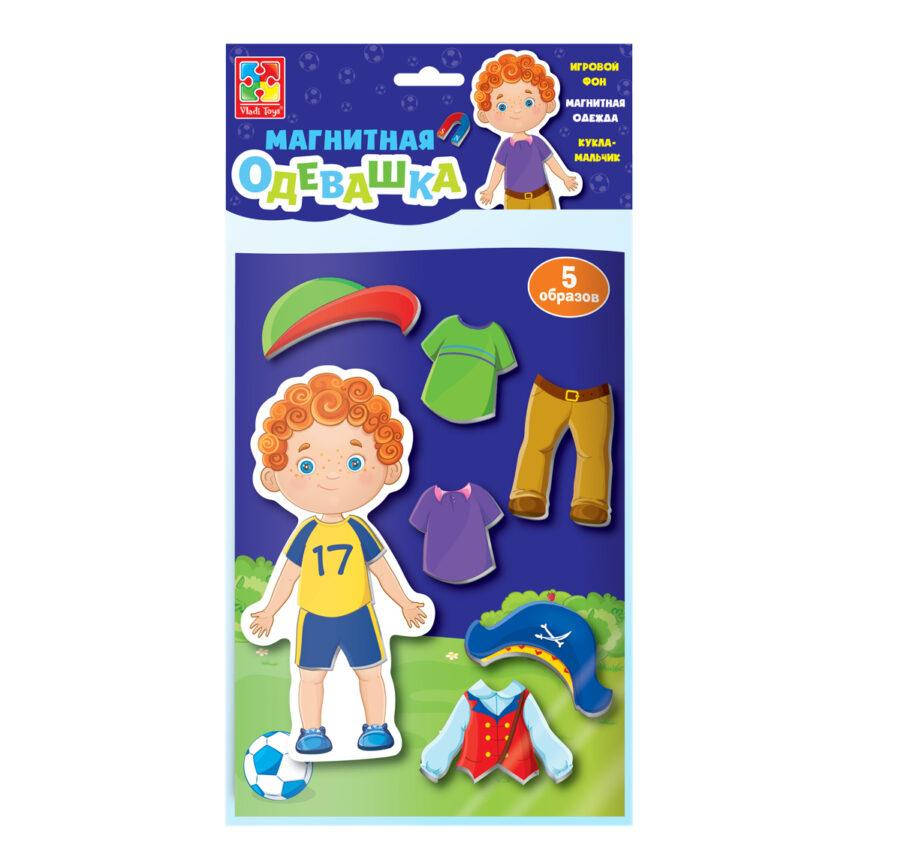 

Магнитная игра Vladi Toys "Мальчик" VT3204-19 (рус)
