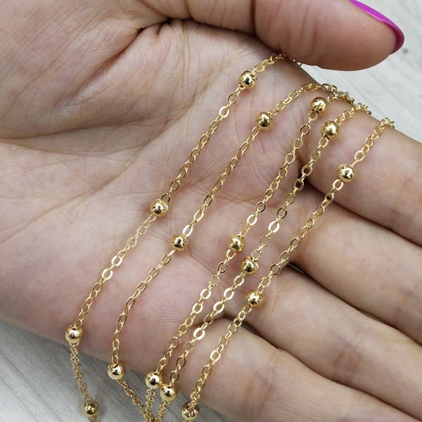 

Декоративные цепи для сумок и одежды на метраж (М-138)