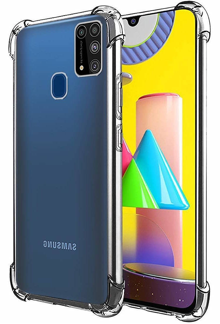 

Силиконовый противоударный прозрачный чехол для Samsung Galaxy M31 M315 (бампер)