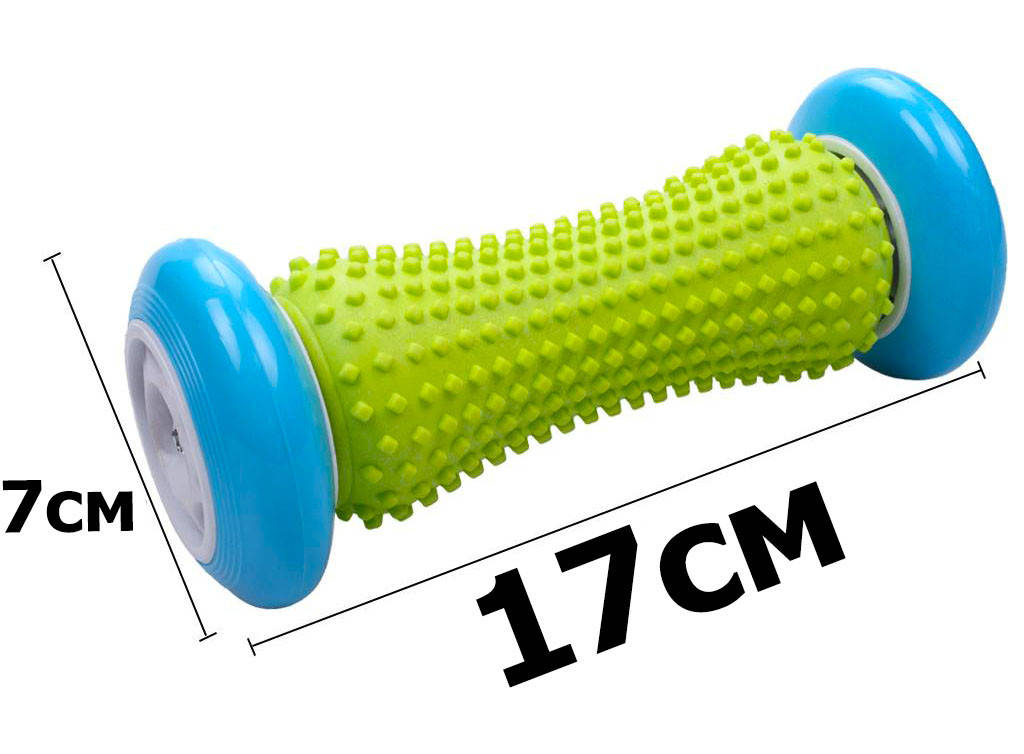 

Массажный ролик для рук и ног зеленый