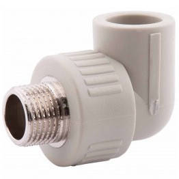 

Уголок с наружной резьбой 20x1/2” Alfa Plast, Серый